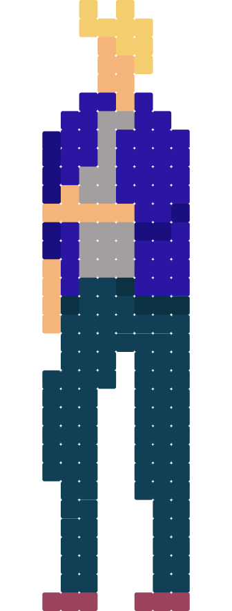 Speaking person gif